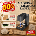 Minimáquina de grabado láser, capaz de grabar objetos.